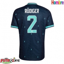 Camiseta Alemania Antonio Rudiger #2 Visitante Equipación Mundial 2026 manga corta